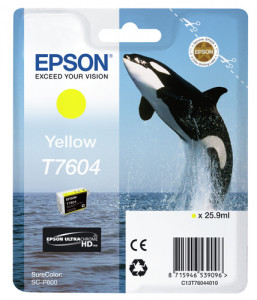 Epson jaune T 7604 857899-20
