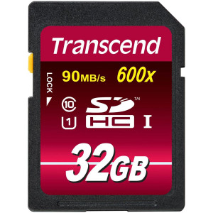 Transcend SDHC 32GB Class 10 UHS-I 600x Ultimate 617470-20