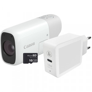 Canon PowerShot Zoom Essential Kit blanc 755708-20