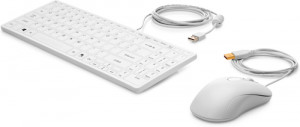 HP Wired USB DesktopSet HealthCare Keyboard+Mouse Spain (W1) XI2351081W1425-20