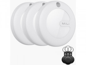 Tracker MiLi MiTag Noir Pack de 3 Compatible Apple Localiser (Find My) ACSMLI0006-20