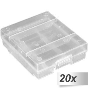20x1 Ansmann Box pour 4 piles Mignon-/Micro-Cellules 4000740 502483-20