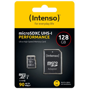 Intenso microSDXC 128GB Class 10 UHS-I U1 Performance 699589-20