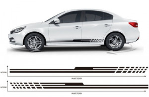 Stickers délicats autocollants de voiture de course autocollant de style de voiture autocollant universel Application CS1092962-20