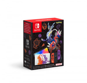 Nintendo Switch OLED Pokemon Karmesin & Purpur-Edit. 758466-20
