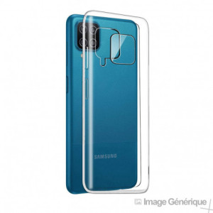 Coque Silicone Pour Samsung Galaxy A12 (0.5mm, Transparent) En Vrac 090806-20