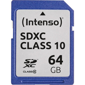 Intenso SDXC Card 64GB Class 10 405981-20