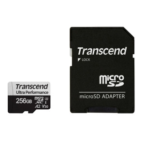 Transcend microSDXC 340S 256GB Class 10 UHS-I U3 A2 610297-20