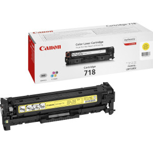 Canon 718 Y jaune 2659B002 333613-20