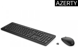 HP 230 Keyboard and mouse set wireless AZERTY Belgium for HP 21, 22, 24, 27, Pavilion 24, 27, TP01, Pavilion Laptop 14, 15 XP2372900N1326-20