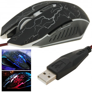 USB 6D Wired Optical Magic Gaming Mouse pour PC PC portable SU16828-20