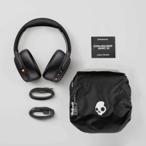 Skullcandy Crusher Bluetooth Wireless Over-ear Headphones, BT 5.0, Black EU DK6100209-20