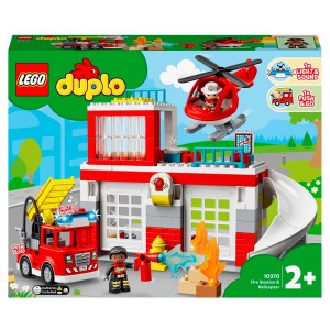 LEGO Duplo 10970 Caserne et hélicop. des pompiers 688977-20