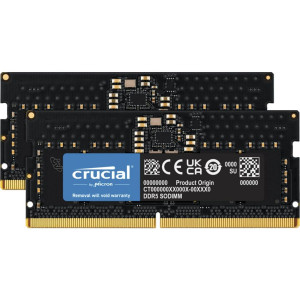 Crucial DDR5-4800 Kit 16GB 2x8GB SODIMM CL40 (16Gbit) 704923-20