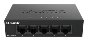 D-Link DGS-105GL/E 5-Port Layer2 Gb Light noir sans IGMP 158925-20