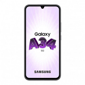 Samsung A346B/DSN Galaxy A34 5G (Double Sim 6.6" 256 Go 8 Go RAM) Graphite A346-8/256_GRA-20