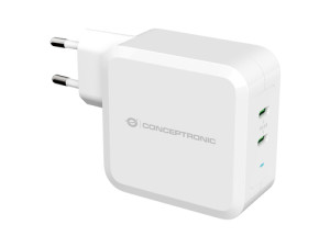 Conceptronic ALTHEA08W Chargeur USB C 100W GaN 2-port 883381-20