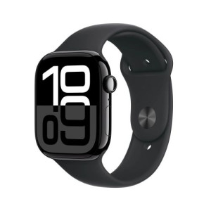 Apple Watch Series 10 GPS 42mm Jet Black Alu Case, Midnight Black Sport Band M/L EU MWWF3 DP3400048-20