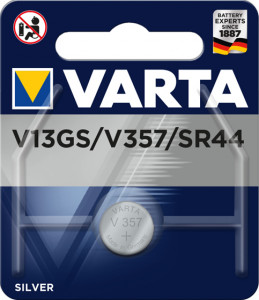 1 Varta V13GS/V357/SR44 Silver Coin 04176 101 401 703229-20