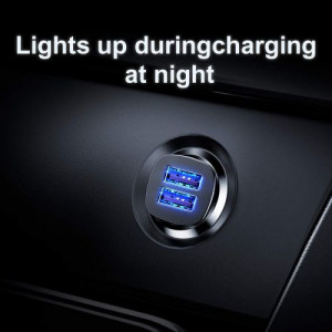 Baseus Car Charger Square metal A + A 30W Dual QC3.0 (SCP.AFC) Black (CCALL-DS01) DA628531-20