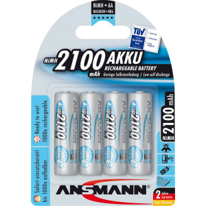 1x4 Ansmann maxE NiMH piles Mignon AA 2100 mAh 5035052 171122-20