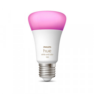 Philips Hue lampe LED E27 BT 1100lm White Color Ambiance 840751-20