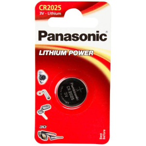 1 Panasonic CR 2025 Lithium Power 504880-20