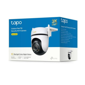 TP-Link Camera Tapo C530WS Wi-Fi Outdoor Pan/Tilt Security 3K 5MP, Night Vision, White EU DP5200402-20
