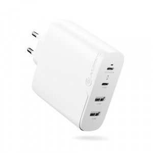 Alogic Rapid Power 100W 4-Port Fast GaN Charger +Câble 2m blanc 873252-20