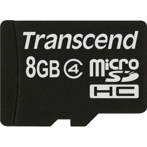 Transcend microSDHC 8GB Class 4 487522-20