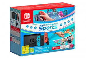 Nintendo Switch bleu-rouge + Switch Sports kit 108511-20