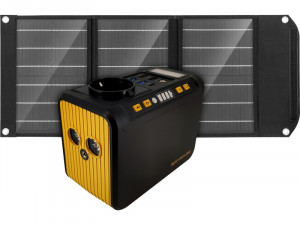 Générateur électrique portable Rocksolar 88Wh/80W & Panneau solaire 30 W BATRSL0003D-20