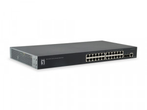 LevelOne GTL-2661 KILBY 26-Port L2-Gigabit Switch 884739-20