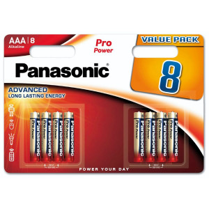 1x8 Panasonic Pro Power LR 03 Micro AAA 788062-20