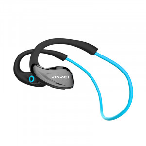 AWEI A880BL Sport Casque Sans Fil Bluetooth Écouteurs Casque pour Téléphones Courir In-Ear Écouteur Écouteur Bleu C4854355-20