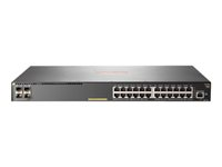 Hewlett Packard Enterprise HPE Aruba 2930F 24G PoE+ 4SFP Switch L3 Managed 24 x 10/100/1000 (PoE+) + 4 x Gigabit SFP (uplink) rack-mountable PoE+ (370 W) XPJLAABB59-20