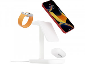 Twelve South HiRise 3 Blanc Station de charge sans fil 3 en 1 AMPTWS0007-20