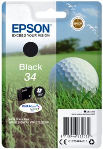Epson noir DURABrite Ultra Ink 34 T 3461 285700-20