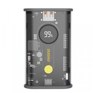 Dudao Power Bank K16Pro with Digital Display, C+U, PD 22.5W, 20000 mAh with Type-C cable (0,75m) Black DU1790209-20