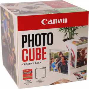 Canon PP-201 13x13 cm Photo Cube Pack créatif, blanc vert 40f. 837265-20