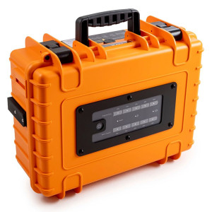 B&W energy.case Pro500 500W Appro. énergétique mobile,orange 775504-20