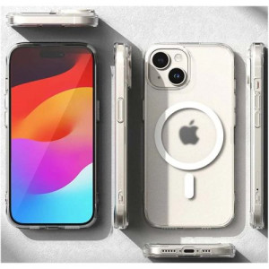Ringke iPhone 15 Plus Case Fusion Magnetic Matte Clear DI1059615-20