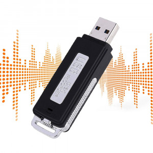 Enregistreur vocal Clé USB 384Kbps Enregistrement vocal numérique pour Windows Mac Android C5647OH04586-20