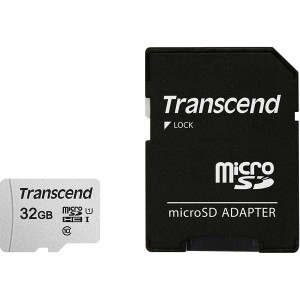 Transcend microSDHC 300S-A 32GB Class 10 UHS-I U1 431503-20