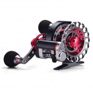 Fly Reel Automatique Fil Spread 10 + 1 BB En Alliage D'aluminium Main Gauche De Pêche Sur Glace Raft Reel C95791284-20