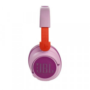 JBL JR460NC Bluetooth Wireless On-Ear Headphones for Kids with Noise Cancellation, Pink EU DB4100127-20