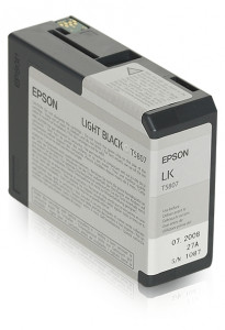 Epson T 5807 light noir 80 ml 127911-20