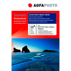 AgfaPhoto Professionel Photo papier 10x15 100fles 260g satin 489274-20