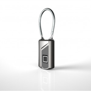 L1 empreinte digitale cadenas intelligent sécurité serrure de porte IP66 Déverrouillage sans clé étanche Argent C3378683-20
