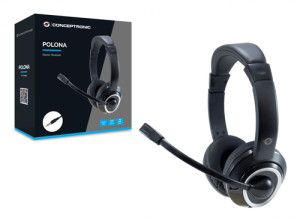 Conceptronic POLONA02B Casque PC stereo 884060-20